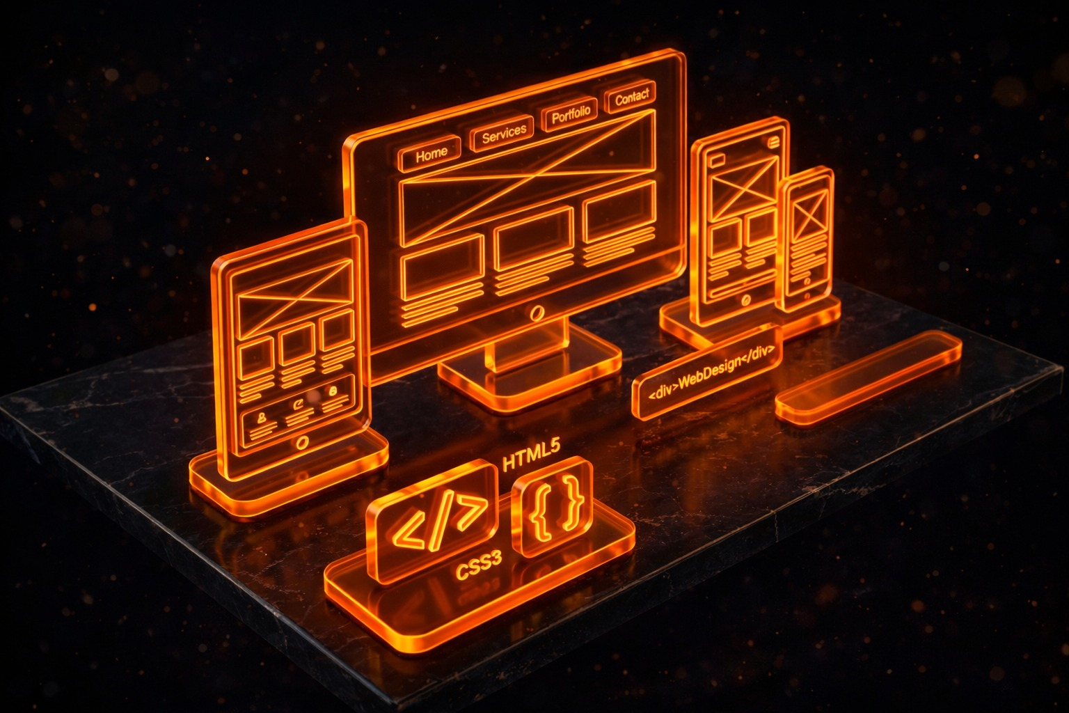 Ilustrație reprezentând refacerea unui site web